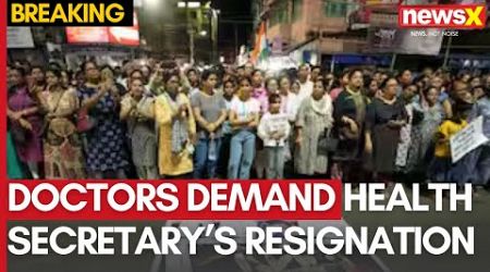 Kolkata Rape Case | Doctors&#39; Protests Escalate | Demands State Health Secretary&#39;s Resignation