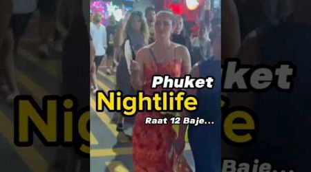 Midnight at Bangla Walking Street Late Night Vibes | Phuket Thailand Nightlife