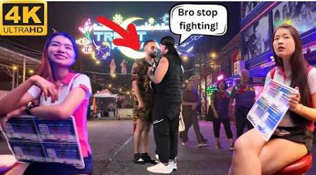 Almost a Fight on Pattaya Soi Buakhao! Dramatic Scene in Thailand Nightlife!