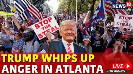 Trump Live | Trump Rally In Atlanta Live | Trump US Election 2024 Campaign | US News Live | N18G