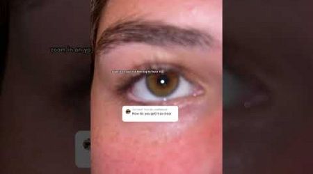 how to do the eye trends with a clear camera || this works on any phone #shorts #tutorial