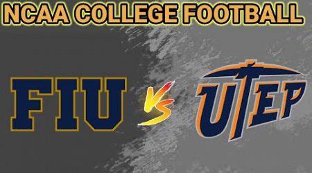 Florida International Panthers vs UTEP Miners | 2024 NCAA College Football Play by Play Live Score