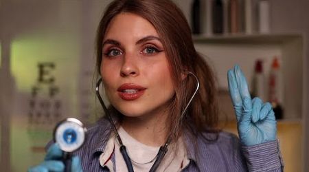 ASMR Medical Student Practices Cranial Nerve Exam On You, Full Body Exam Roleplay