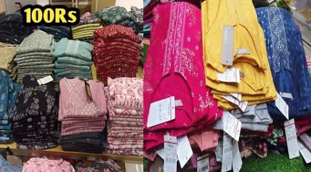 100rs Branded Avaasa Kurtis Wholesale shop in Chickpet Bangalore|Trends Kurtis &amp;Leggings S To 5Xl