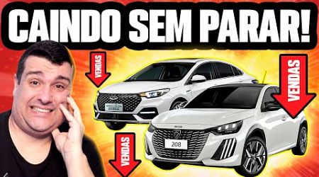 NINGUÉM TÁ COMPRANDO MAIS! CARROS que DESPENCARAM NAS VENDAS em 2024!