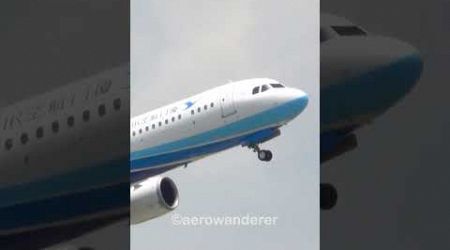 XIAMEN AIR A321NEO takeoff at Bangkok Airport #shorts #aviation #plane #a321 #takeoff #bangkok