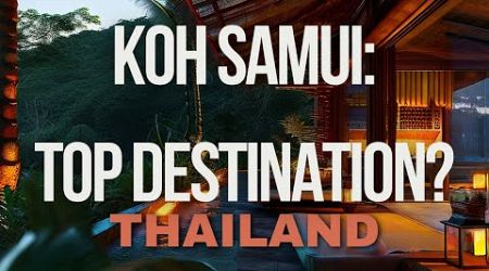 Top Reasons Why Koh Samui Thailand Is Still a Top Destination