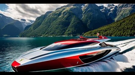 Ferrari Interior and Exterior Concept Boats Part X