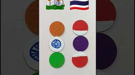 Coin painting#Indian flag 