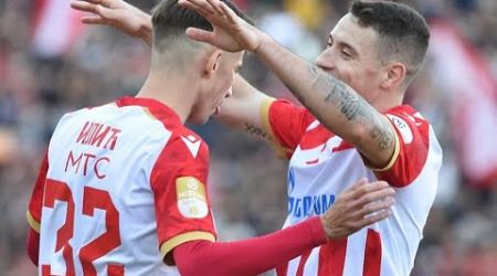 MOZZART BET SUPERLIGA (12. kolo): Crvena zvezda - Radnički N. 5:1 / 18.10.2024.