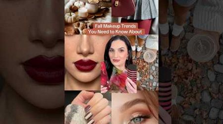 Fall makeup trends you need to know about #shorts