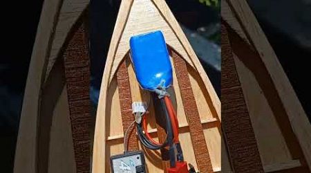 Spill perahu balap mini Thailand #perahumini #boatracing #diy #rcboat