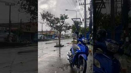 Rainy day in Phuket Thailand #phuket #thailand #rain #nature #travel