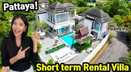 Better than Hotel??? Touring Fully-Equipped Pattaya Pool Villa for Holidays &amp; Short-Term Rent!