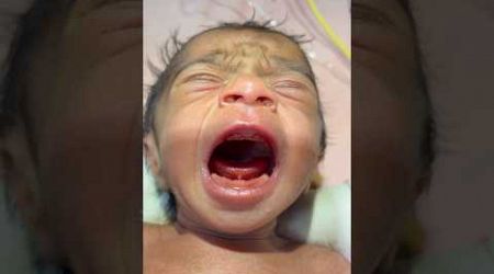 Newborn Crying #medical #newbornbaby #viralvideo