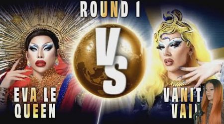 Vanity Vain vs Eva Le Queen (LaLaPaRuZa) - RuPaul&#39;s Drag Race Global All Stars Lipsync