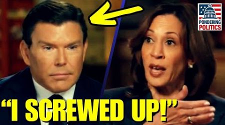 Fox News Host ADMITS HE SCREWED UP When He Interviewed Kamala!