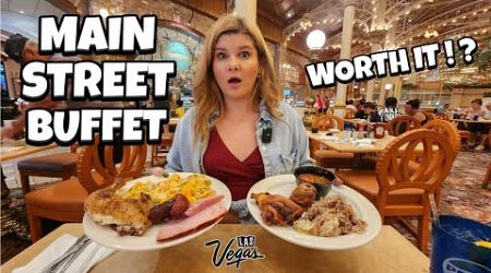 I Tried the ONLY Buffet Open in Downtown Las Vegas! (Main Street Station)