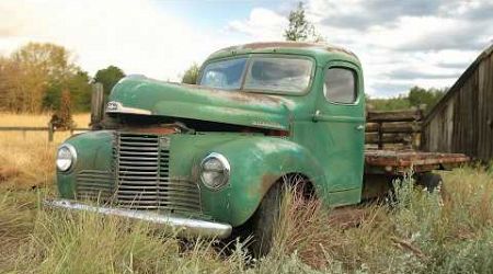 Will It Run After 30 Years? Abandoned 1948 International KB3 Truck | Engine Full of Water | RESTORED