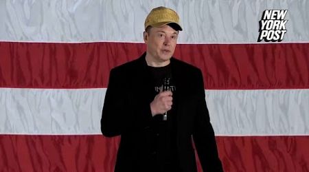 Elon Musk campaigns for Trump, comments on potential &#39;Department of Government Efficiency&#39; role