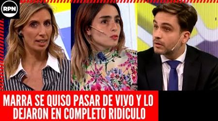 ¡PARA QUÉ TE TRAJE! Marra se quiso PASAR DE VIVO y LO DEJARON EN RIDÍCULO: &quot;No soy tont*&quot;