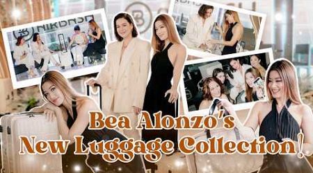 Bea Alonzo&#39;s new luggage collection is the perfect travel companion! ✈️ | Janeena Chan Vlog