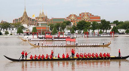 Watch the Royal Barge Procession rehearsals