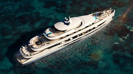 This New 223-Foot Superyacht Packs a Fun Surprise on Every Deck