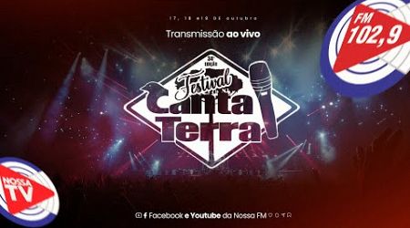 2ª Noite do Festival Canta Terra 2024 | Categorias Adulto: Popular, Sertanejo e Tradicionalista