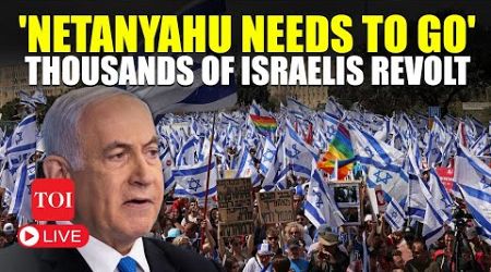 Thousands Of Israelis &#39;Occupy&#39; Streets Of Tel Aviv, Demand Netanyhau&#39;s Resignation, Hostage Deal