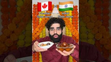 Canadian Gulab Jamun vs Indian Gulab Jamun - ​⁠​⁠@mtr.international