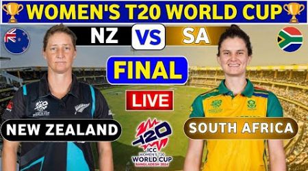 South Africa Women vs New Zealand Women, Final | SAW vs NZW Live Score &amp; Commentary Women&#39;s T20 WC