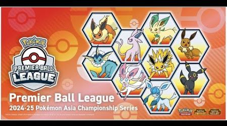 Pokémon Premier Ball League 2024-25 Thailand Pokémon Asia Championship Series | TCG Day 2 / Part 2