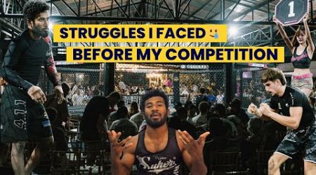 Struggles I faced before my competition 