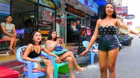 [4K] How is Thailand Now? Pattaya Soi Buakhao, Soi 13/1, Beach road