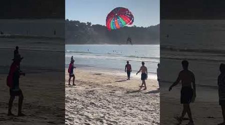 Parasailing at Patong Beach 