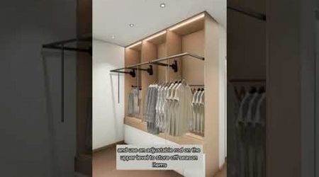 Revolutionize Your Space with Modern Wardrobe Trends! #WardrobeDesign #HomeOrganization