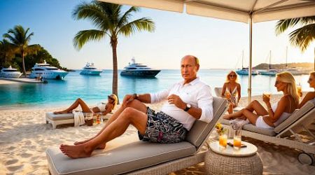 Inside Vladimir Putin&#39;s Billion-Dollar Lifestyle: Palaces, Jets &amp; Yachts!