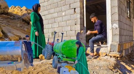 Ebrahim and Soghara&#39;s romantic cooperation to finish building a house and provide water