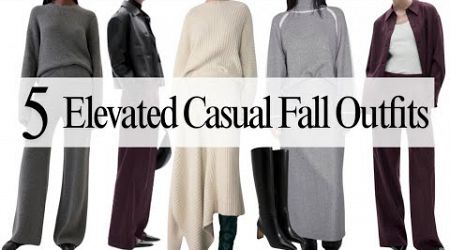 5 Fall Outfits for Every Day | 2024 Fall Fashion Trends | Women Over 40