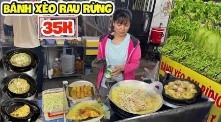 Giòn Thơm Bánh Xèo Rau Rừng 35K Nhờ Sự Kết Hợp Khéo Léo Của Đôi Vợ Chồng Khác Biệt Vùng Miền