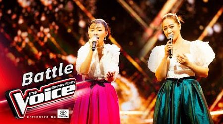 เอ๋ย VS น้ำหวาน ปภาวดี - พ่อเนื้อทอง - Battle - The Voice Thailand 2024 - 20 Oct 2024