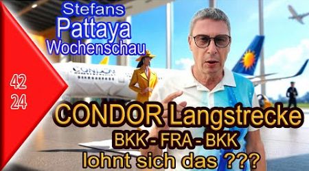 Langstrecken Flug mit der Condor lohnt sich das