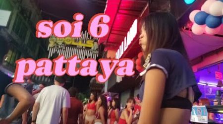 soi6 pattaya, a drunken man walking