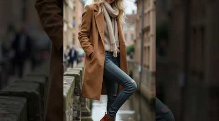 Top Autumn Street Fashion Trends 2024 Must-Have Trench Coat &amp; Jeans Outfit! #fashion #autumn #style