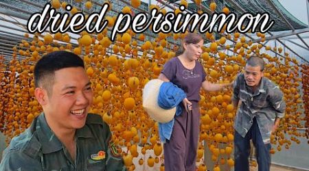 Waiting for the government to settle the bungalow: Trying Dalat&#39;s Special Wind-Dried Persimmons