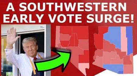 Trump SURGES in Early Voting in Arizona &amp; Nevada!