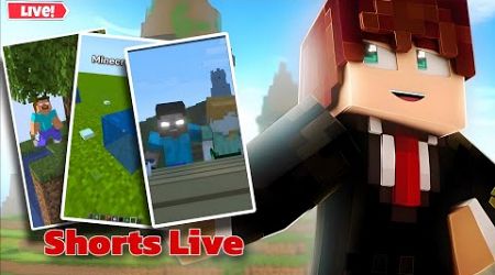 Minecraft Live Stream | Minecraft Popular Shorts