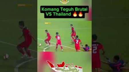 Aksi Brutal Komang Teguh VS Thailand #timnasindonesia #komangteguh #thailand