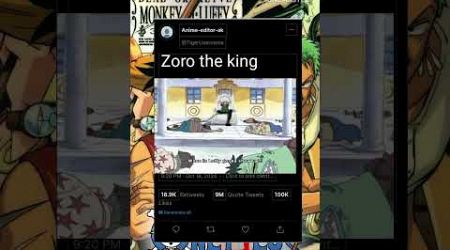 Zoro the king #onepice#anime#king #popular #trends#shorts#like#subscribe